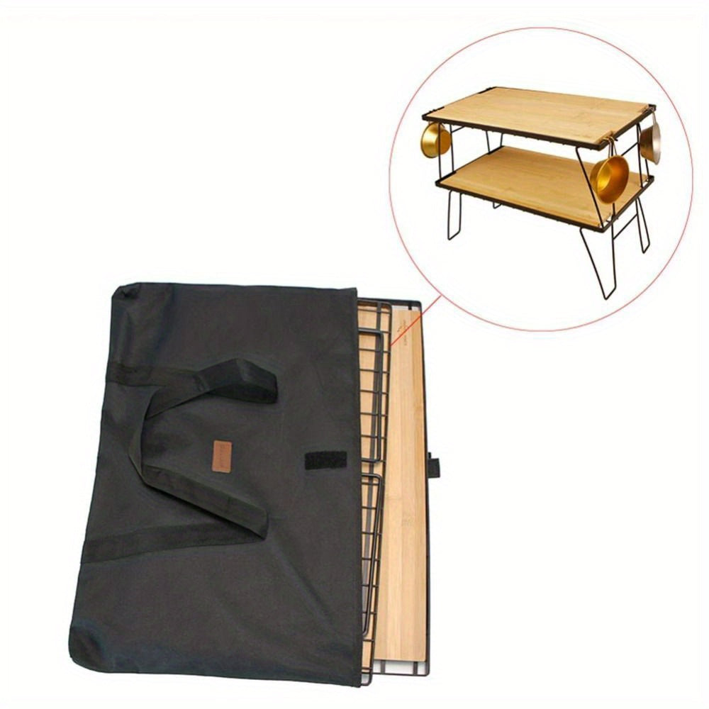 Large Capacity Folding Table Storage Bag for Outdoor Camping Picnic