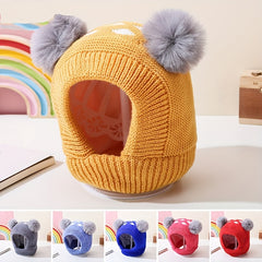 Kids Winter Warm Hat Cartoon Baby Knitted Hat