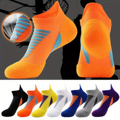 Men's Sports Cycling Ankle Socks Moisture Wicking Breathable