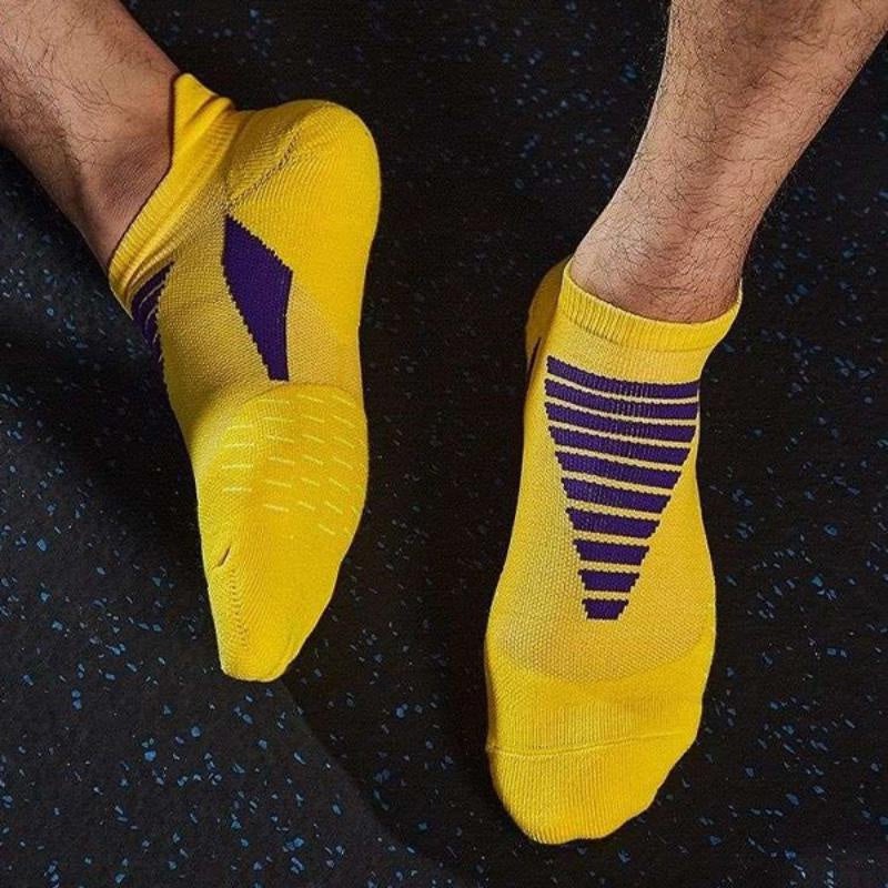 Men's Sports Cycling Ankle Socks Moisture Wicking Breathable