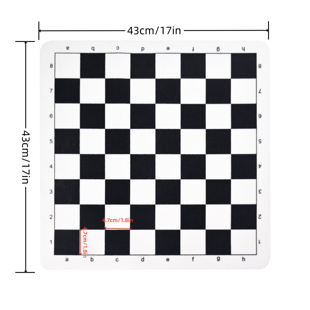 Folding Chessboard Durable PVC Game Accessories For Family Party