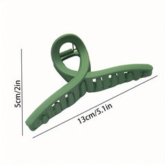 Matte Large Hair Claw Clip Non-slip Women Girls Daily Party Outdoor