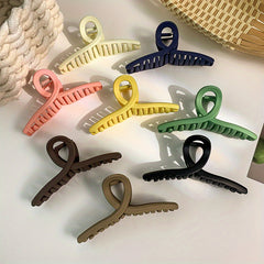 Matte Large Hair Claw Clip Non-slip Women Girls Daily Party Outdoor