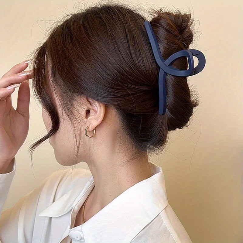Matte Large Hair Claw Clip Non-slip Women Girls Daily Party Outdoor