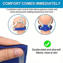 CPAP Neck Pads Headgear Strap Covers Comfortable