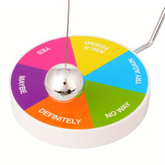 Magnetic Decision Maker Swing Pendulum Toy Drinking Game Desk Decor