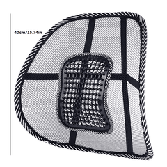 Ice Silk Mesh Car Seat Back Cushion Lumbar Support Pad