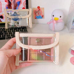 Coin Wallet Clear Cosmetic Bag Portable Card Bag