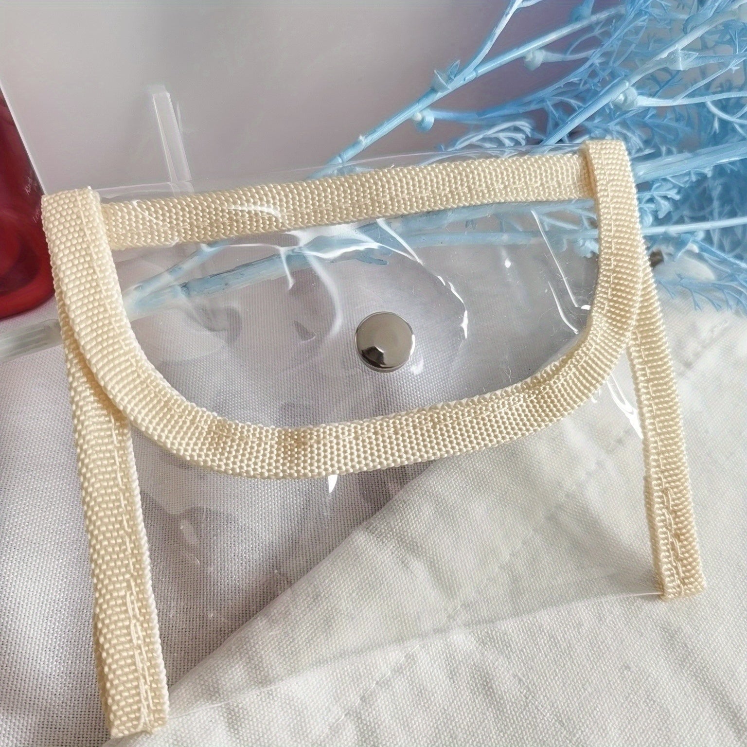 Coin Wallet Clear Cosmetic Bag Portable Card Bag