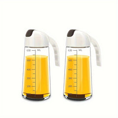 Large Capacity Automatic Opening Glass Pot Leak-proof Jar