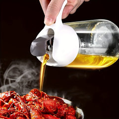 Large Capacity Automatic Opening Glass Pot Leak-proof Jar