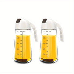 Large Capacity Automatic Opening Glass Pot Leak-proof Jar