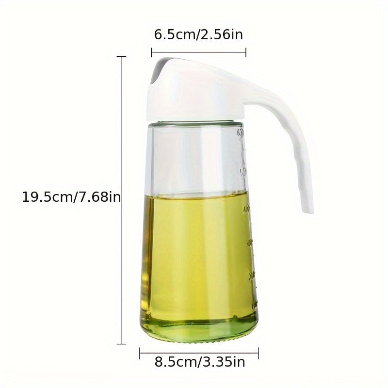 Large Capacity Automatic Opening Glass Pot Leak-proof Jar