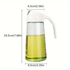 Large Capacity Automatic Opening Glass Pot Leak-proof Jar