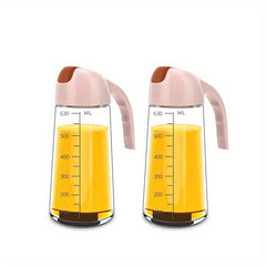 Large Capacity Automatic Opening Glass Pot Leak-proof Jar