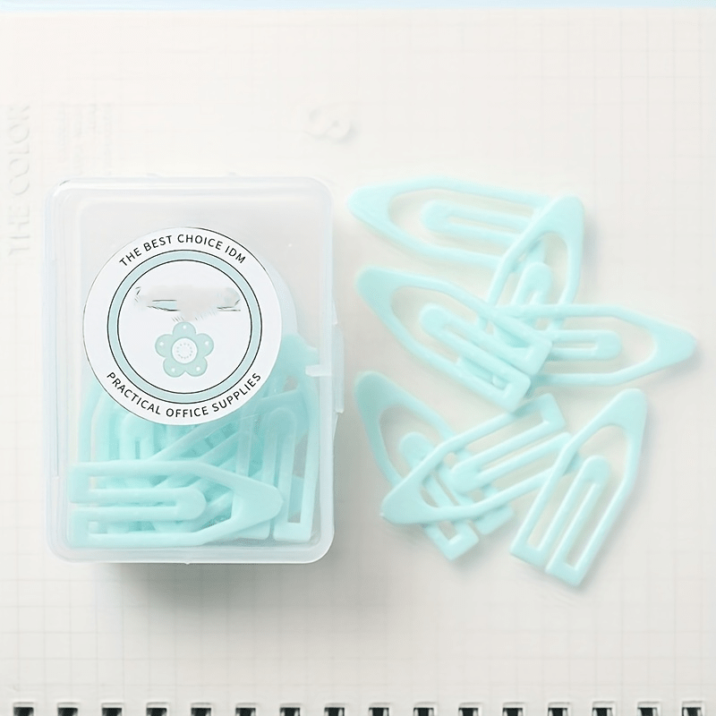 2 Boxes Pastel Clips for Home Office Work or Weddings