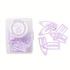2 Boxes Pastel Clips for Home Office Work or Weddings