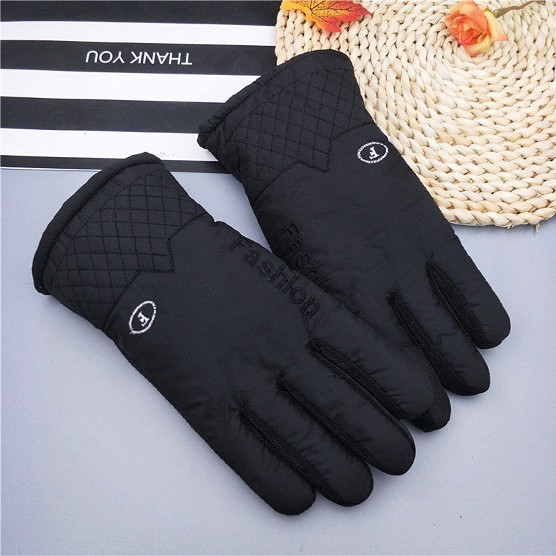 Men's Warm Gloves for Cycling & Skiing, Non-slip