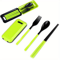 1pc Folding Tableware Set ABS Material Cutlery Set