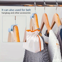 10pcs Wardrobe Hanger Hooks Organizer Connect Multifunction Cascading Plastic