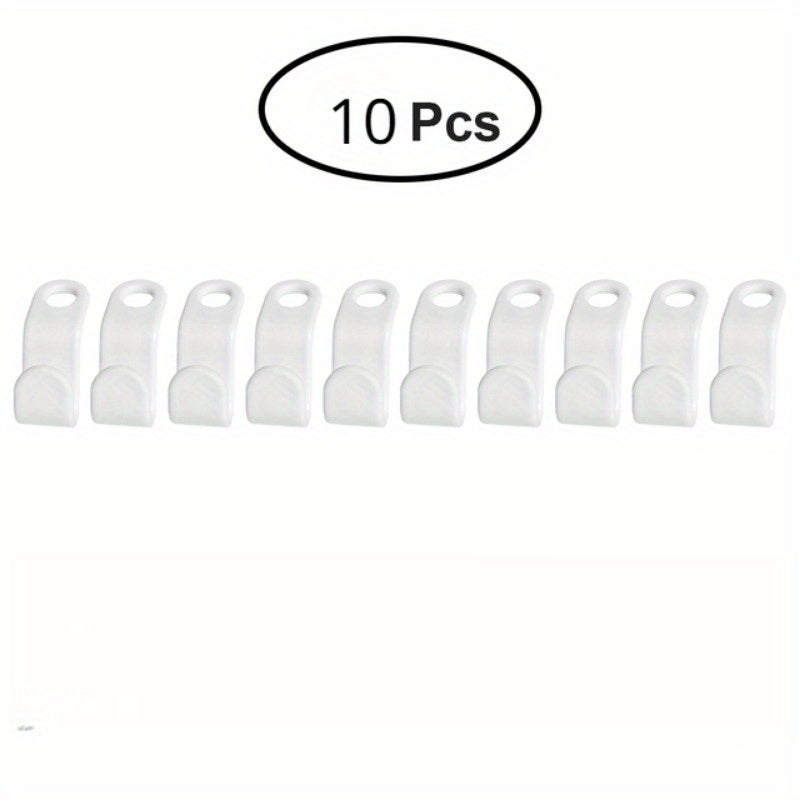 10pcs Wardrobe Hanger Hooks Organizer Connect Multifunction Cascading Plastic