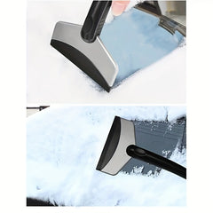 Snow Shovel Car Windshield Deicing Tool Stainless Steel Snow Removal