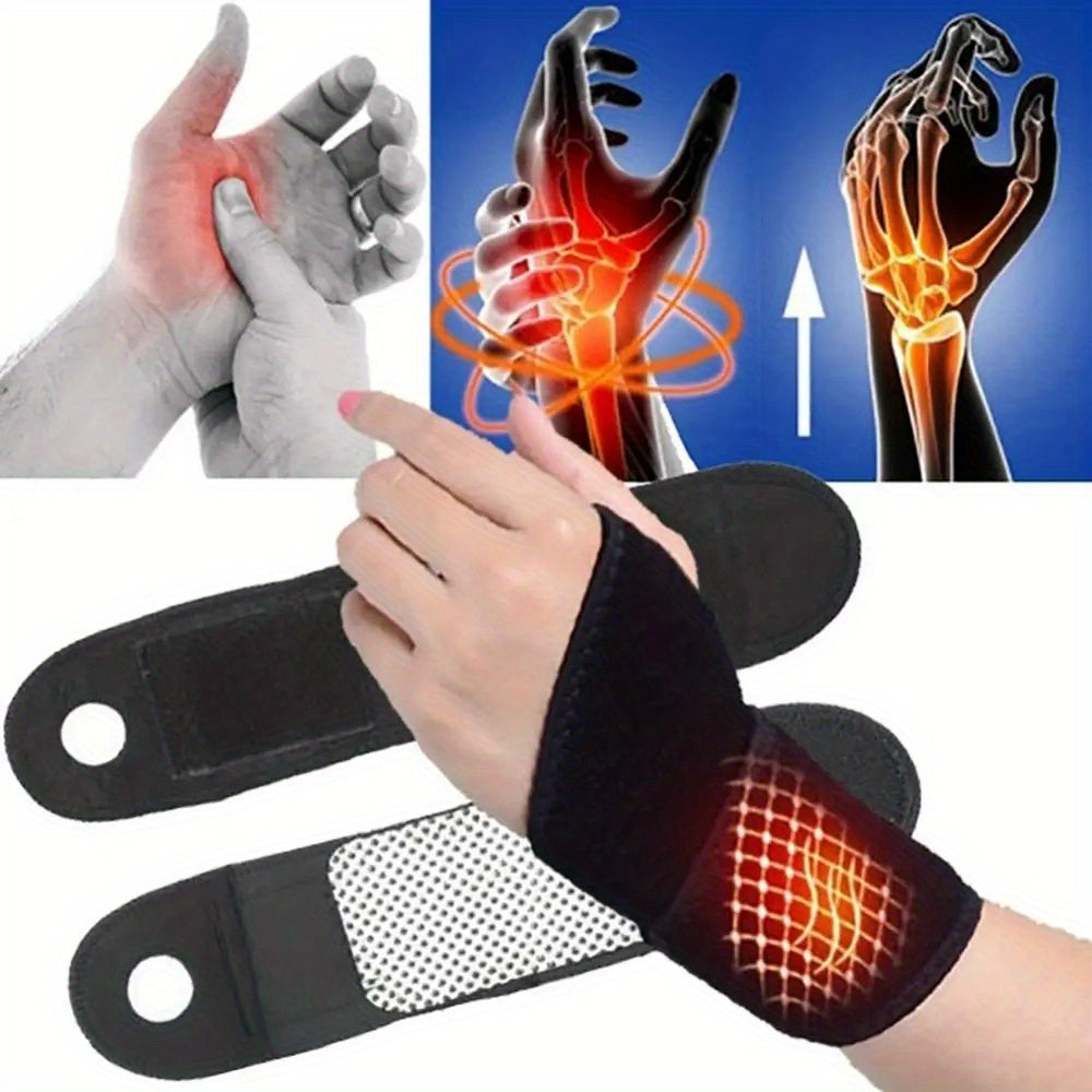 1 Pair Wrist Support Brace Guard Winter Warm Band Sports Wristband