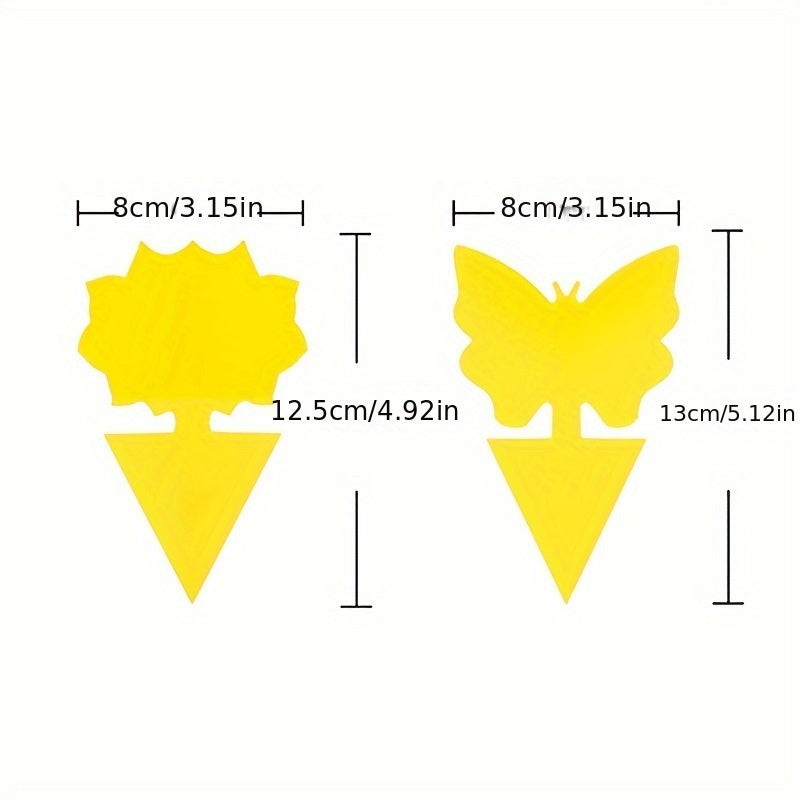 5pcs Fruit Fly & Gnat Sticky Bug Traps
