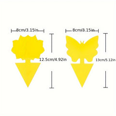 5pcs Fruit Fly & Gnat Sticky Bug Traps