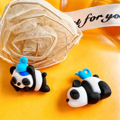 Panda Doll Keychain Pendant Car Bag Decoration