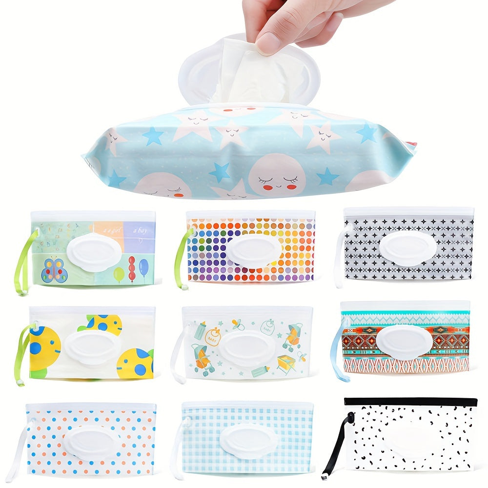 Wipes Storage Bag Flip Cover Tissue Box Outdoor Accessory