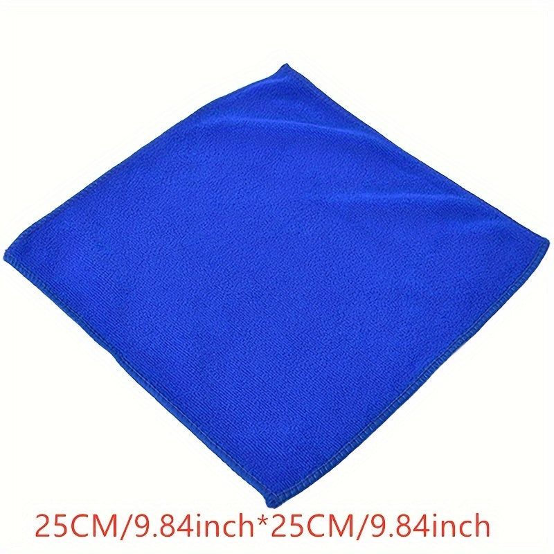 10pcs Microfibre Cleaning Towels for Car Detailing & Home Boat Cleaning