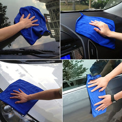 10pcs Microfibre Cleaning Towels for Car Detailing & Home Boat Cleaning