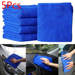 10pcs Microfibre Cleaning Towels for Car Detailing & Home Boat Cleaning