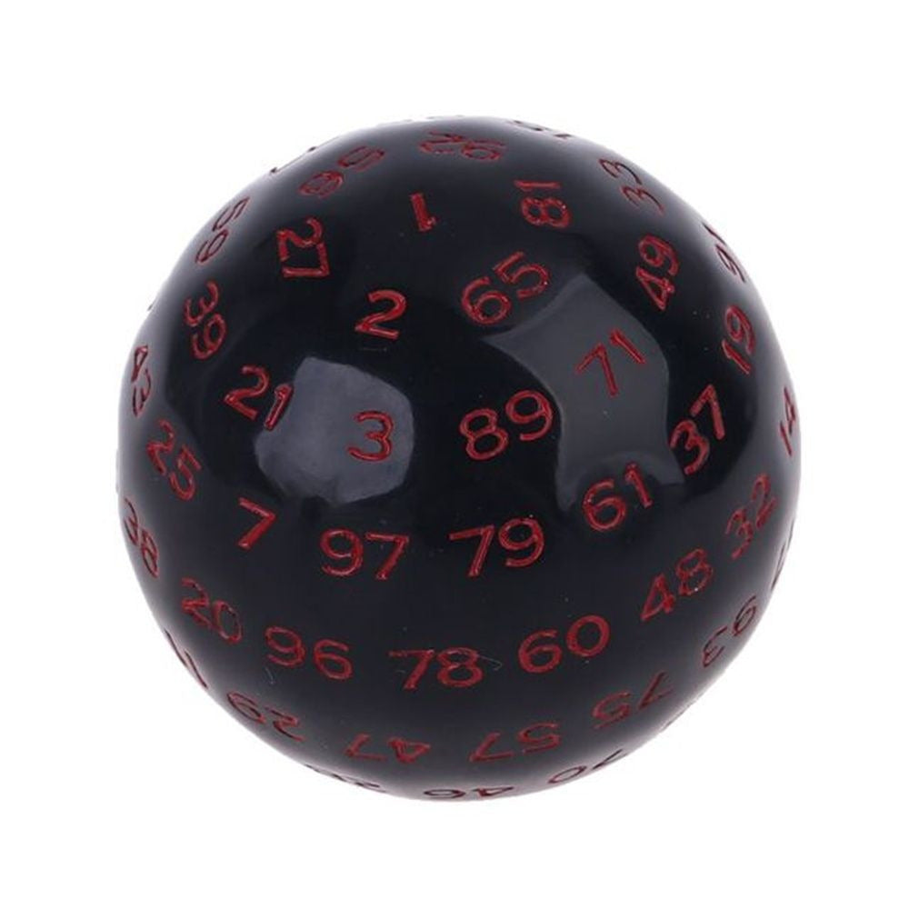 100 Sided Acrylic Dice for Tabletop RPGs
