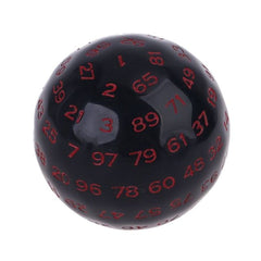 100 Sided Acrylic Dice for Tabletop RPGs