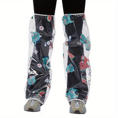 Waterproof Rainy Cycling Leg Protectors Anti Splash Shoe Covers