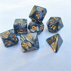 7pcs Chocolate Dice Set for Table Games, Bar and Club, Family Gathering