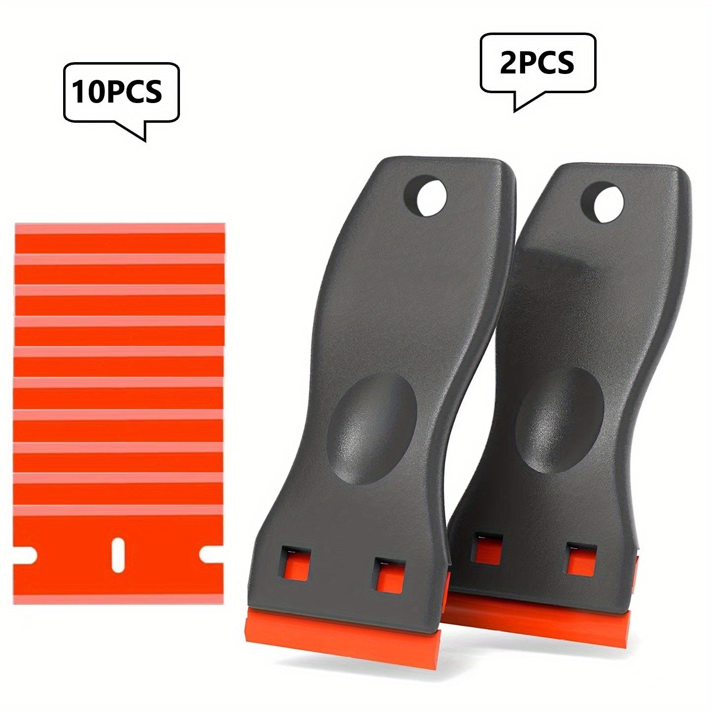 Plastic Razor Blades Scraper for Paint Removal Kit