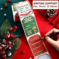 200 Christmas Holiday Decoration Gift Sticker Labels