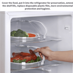 Food Cover Microwave Oven Heating Cover Splash Proof Fresh-keeping Cover