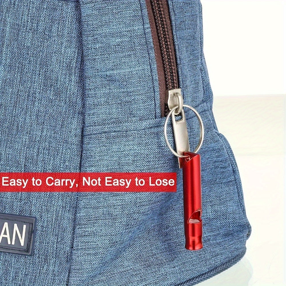 3pcs Emergency Survival Whistle Keychain Outdoor Camping Hiking Sports
