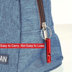 3pcs Emergency Survival Whistle Keychain Outdoor Camping Hiking Sports