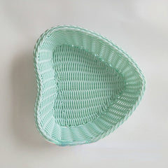 Rattan Storage Basket Desk Organizer Home Decor Christmas Gift