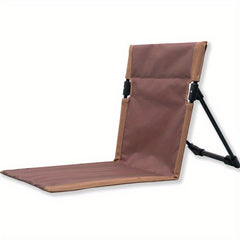 Folding Camping Cushion Lazy Backrest Chair For Outdoor