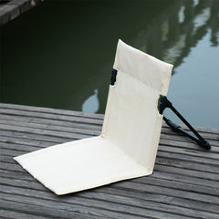 Folding Camping Cushion Lazy Backrest Chair For Outdoor