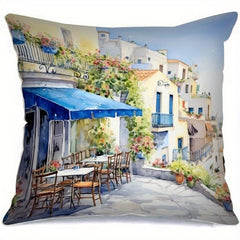 Landscape Printed Pillowcase for Home Living Room Bedroom Sofa Car Office Coffee
