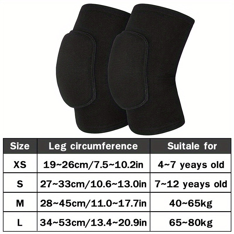 Sports Compression Knee Pads Elastic Knee Protector Thickened Sponge Support