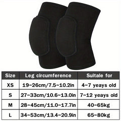 Sports Compression Knee Pads Elastic Knee Protector Thickened Sponge Support