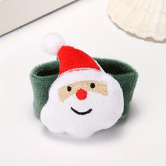 4pcs Christmas Slap Bracelets Party Favors Gift Decorations